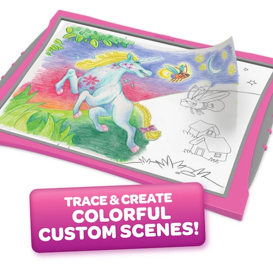 Crayola® Pink Light Up Tracing Pad Michaels - Main Image